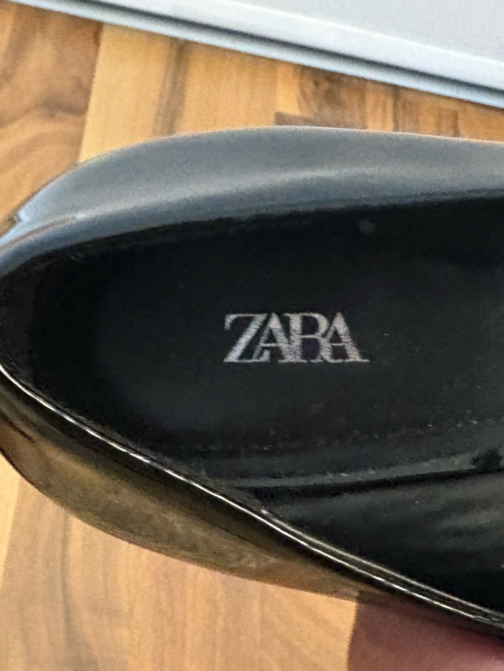 ZARA Black Patent Mary Jane Heels - Picture 7 of 9